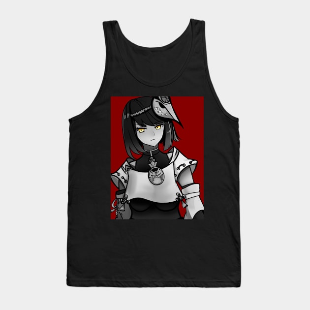 Kujou Sara Tank Top by  dwotea